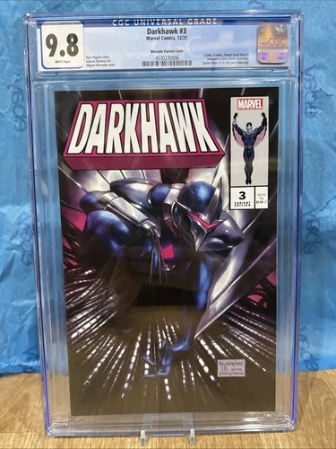Darkhawk #3 Mercado Variant Spider-Man 1 Homage Cover CGC 9.8 Graded Comic