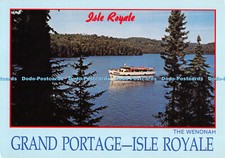 D049415 Die Wenonah. Grand Portage Isle Royale. Erickson Postkarten und Souvenir