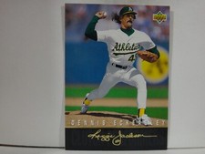 1993 (ATHLETICS) Upper Deck Clutch Performers #R8 Dennis Eckersley