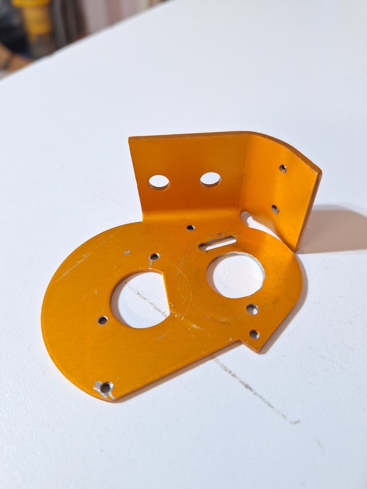 Vintage RC Team Associated RC10 Gold Pan Motor Mount Plate 6607 eBay