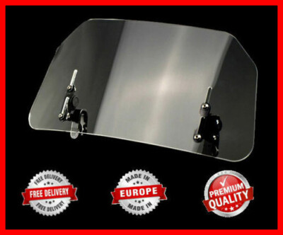 WINDABWEISER WINDSCHILD EINSTELLBARE WINDSCHUTZSCHEIBE SPOILER FÜR MOTORRAD