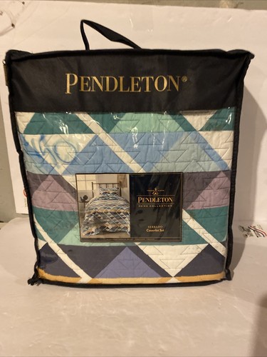 PENDLETON SERRADO Twin Quilt Set With 1 