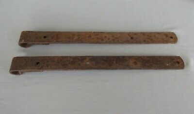 Buy Pair Of Antique Rustic 20 5/8 Iron Strap Hinges (Farm Barn Door Gate Rusty)
