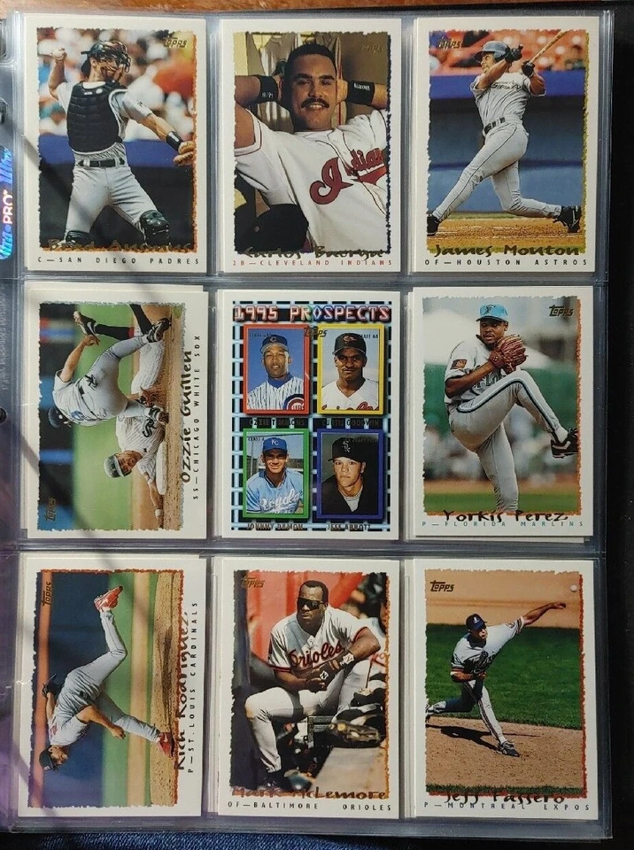 1995 Topps base cards 501-660 Pick from drop down list - Image 2 of 3