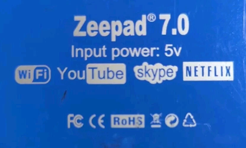 ZEEPAD 7.0 蓝色 Android 平板电脑 24 — 第 3/4 张图片