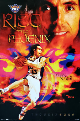 Steve Nash RISE OF THE PHOENIX 2005 Phoenix Suns Original NBA