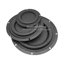 2pcs Speaker Passive Radiator Auxiliary Bass Woofer Rubber Vibration Plate