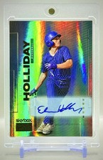 Ethan Holliday 2024 Skybox Metal Universe #S-26 Premium GOLD Auto SP - Rockies