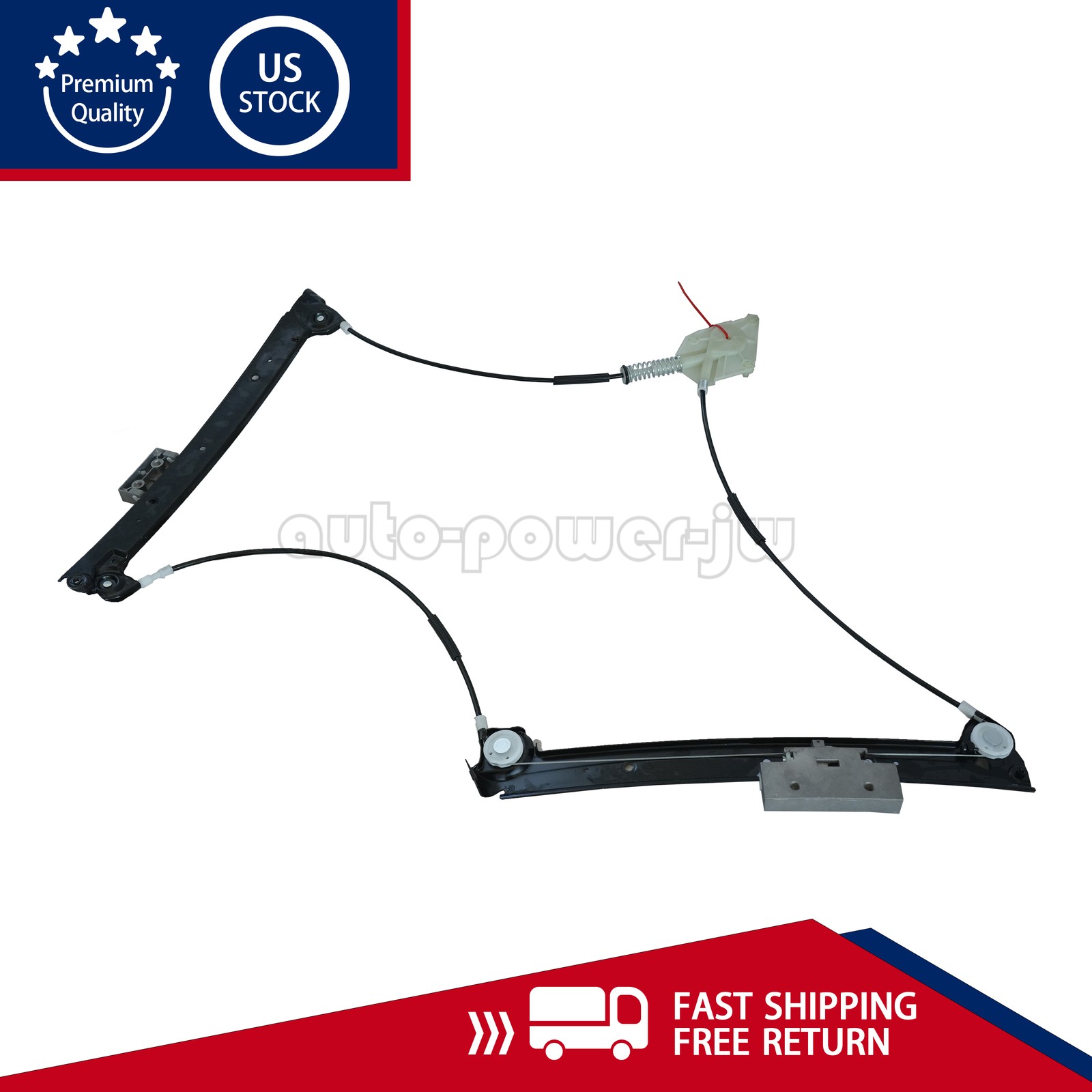 Front Left Window Regulator For 04-18 Bentley Continental GT Coupe 3W0837401J