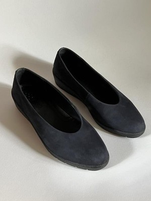 women ecco heels navy nubuck 37.5