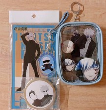 Jujutsu Kaisen Gojo Satoru Acrylic Stand Set Pin Badge Keychain