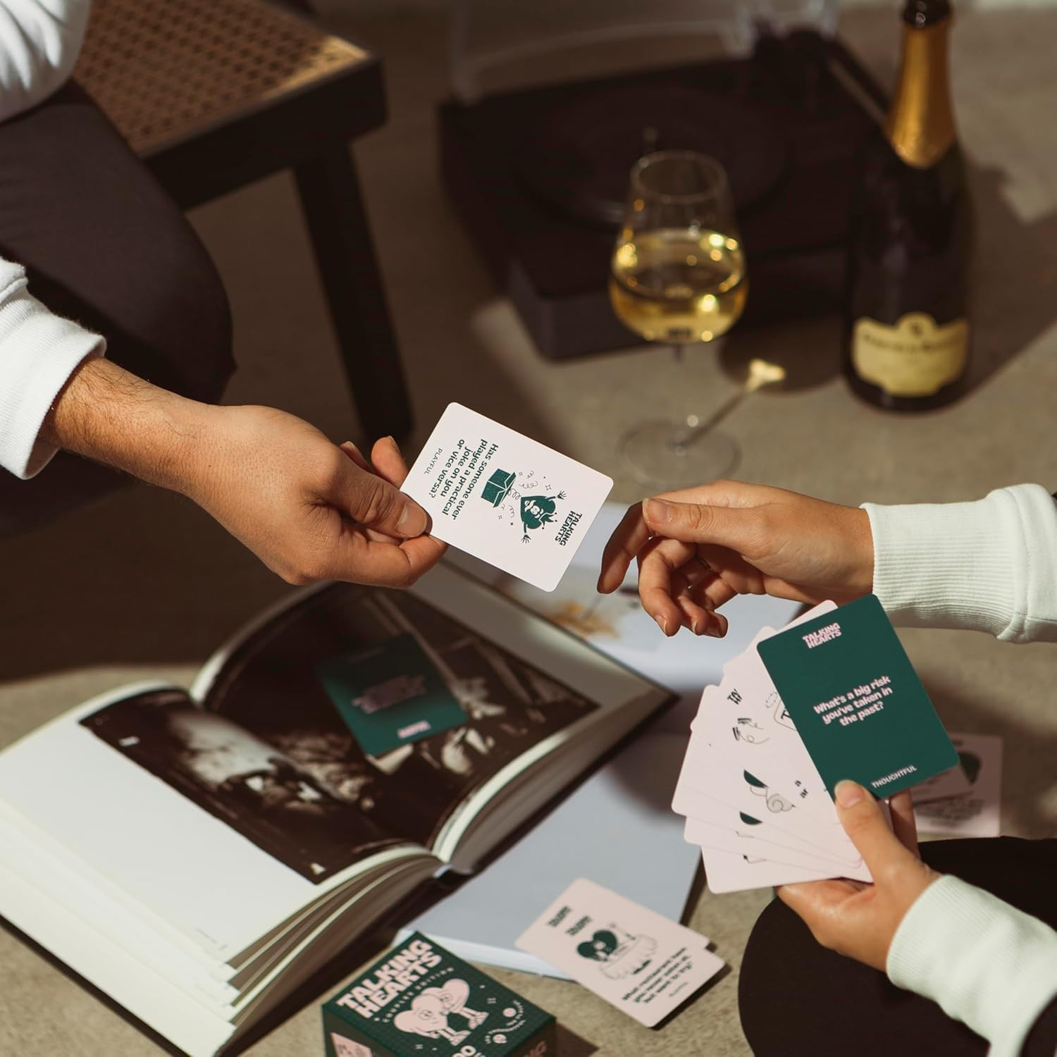 Conversation Cards - Couple Card Game for Date Nights & Travel Adventures | Grea thumbnail 5