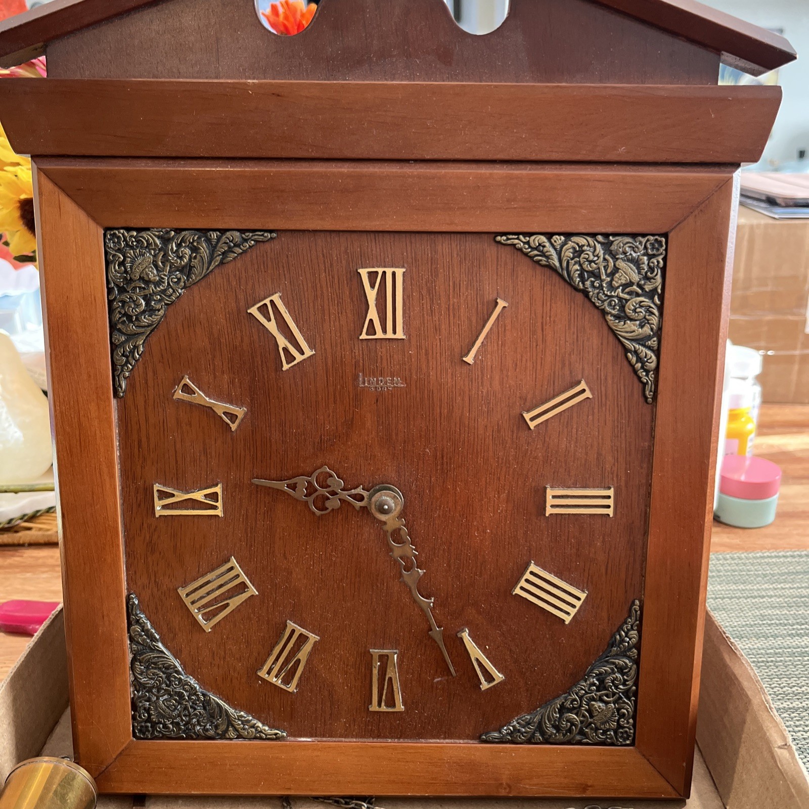 Linden 31 Day Chiming Pendulum Wall Clock Made In Germany