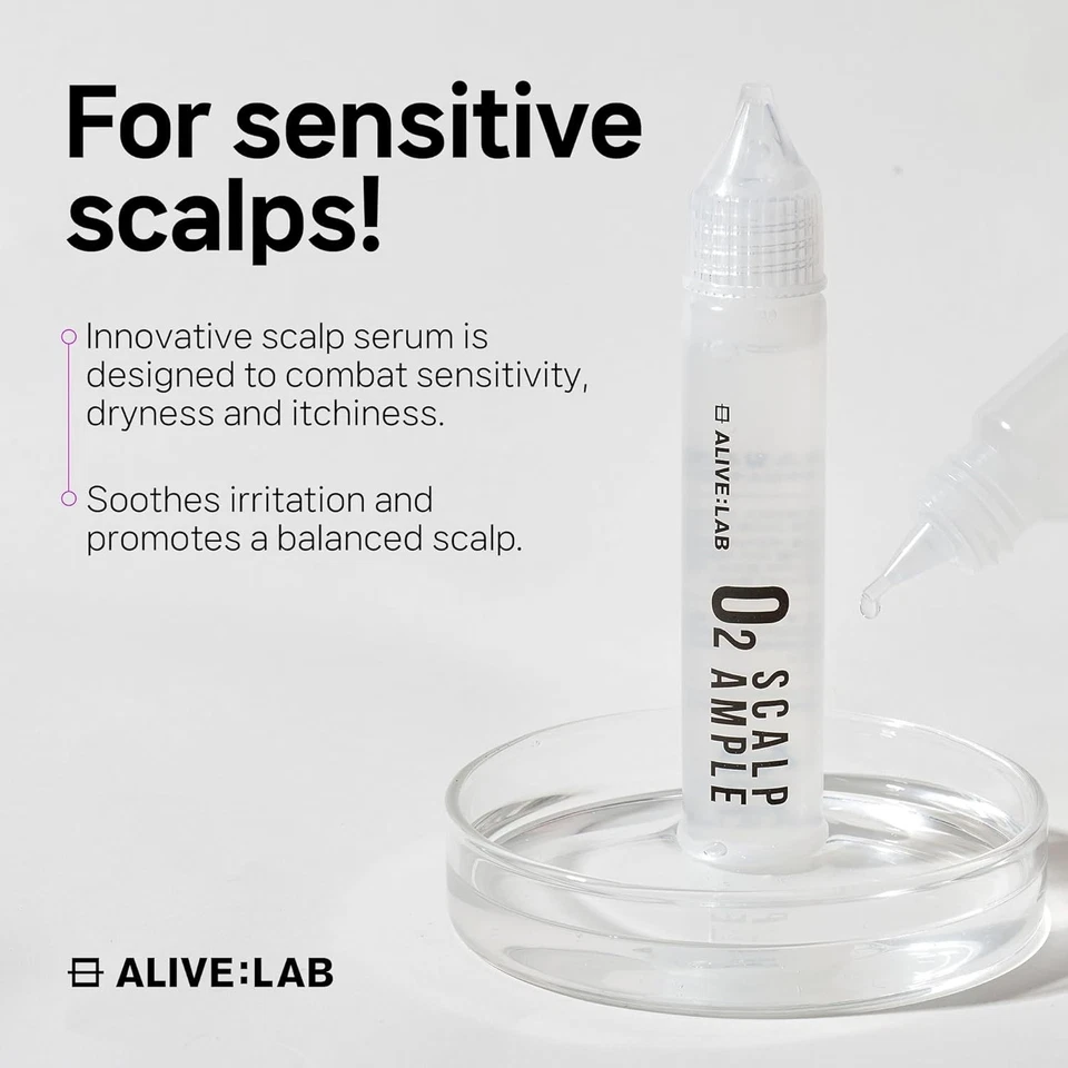 ALIVELAB O2 Scalp Ampoule � Leave-in Anti-Dandruff, Anti-Itch Scalp Care Serum � - Image 2 of 4