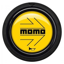 Momo Pulsante clacson giallo lucido-nero