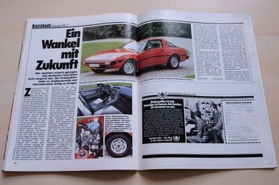 Rallye Racing 06/1979 Mazda RX-7 mit 105PS im TEST auf 2 Seiten