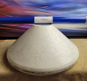 ODYSSEY 16" Poppy Mold & Pattern for Making Tiffany Stained Glass Lamp