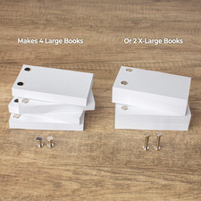 Professional Flip Book Kit by - 480 Sheets of Blank Flipbook Paper with Hole...