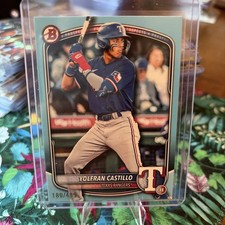 2025 Bowman Draft - Yolfran Castillo #BD-107 Sky Blue /499 (RC)