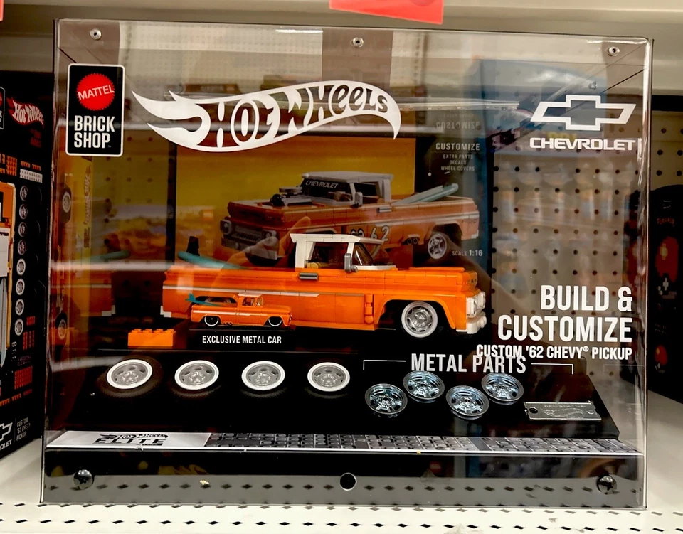 Chevy personalizado Hot Wheels Brick Shop '62 nuevo en caja montaje requerido Foto 2 de 4