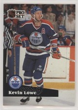1991-92 Pro Set French Kevin Lowe #76 HOF 1u6