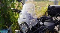 Wanderer Touring Klarscheiben Windschutz Kit FüR Royal Enfield Himalayan 450 S2U