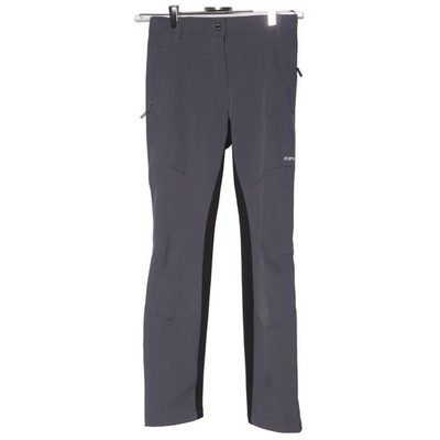Icepeak, Wanderhose, Größe: 152, Grau/Schwarz, Elasthan/Polyester #sFI