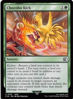 Chocobo Kick 178 Final Fantasy Magic the Gathering
