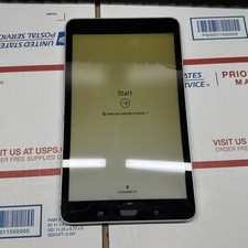 Samsung Galaxy Tab A 8.0" 16GB Silver SM-T380 Wi-Fi Tablet Tested Working