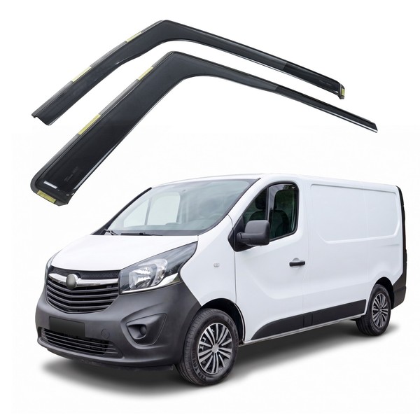 Windabweiser Regenabweiser Heko FüR Renault Trafic Iii 2014-2019 2-Tlg-image