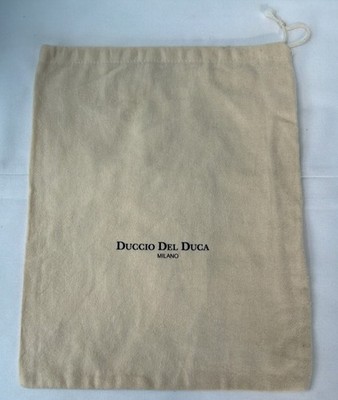 DUCCIO DEL DUCA Milano Shoe Bag Dust Bag 11 X 14
