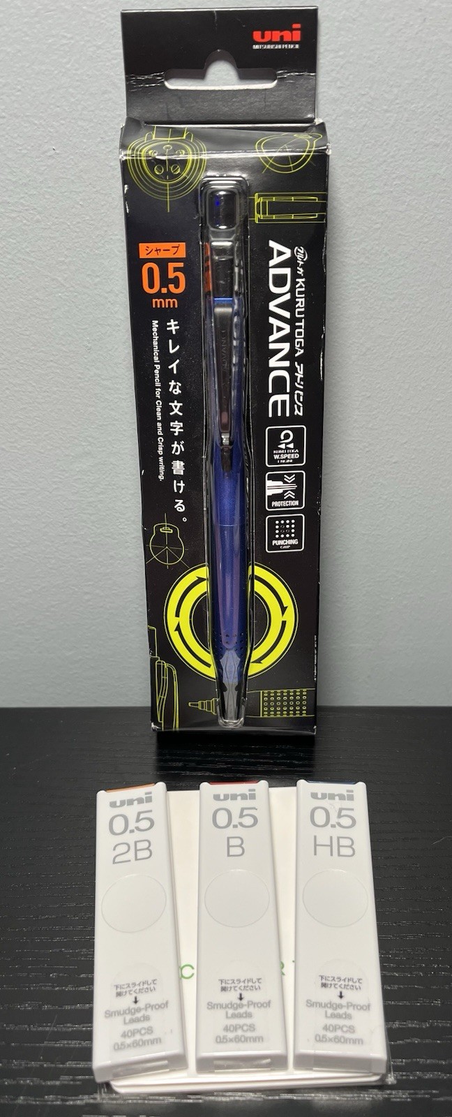 0.5mm Break Resistant + 3 Packs Of Lead