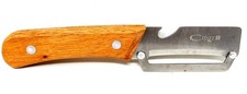 Peeler UltraSharp Stainless Steel Blade Wooden Handle Vegetables Fruit US Seller