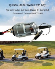 Evolution HDK Golf Cart Key Ignition Switch with Keys US shipping