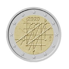 2 Euro Finnland Gedenkm&uuml;nze 2020 100 JAHRE Turku UNC