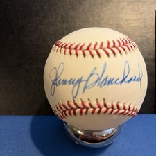 Johnny Blanchard autographed MLBall JSA certified