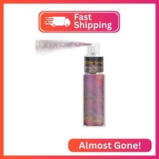 Hair and Body Glitter Spray, Holographic Glitter Highlighter Powder