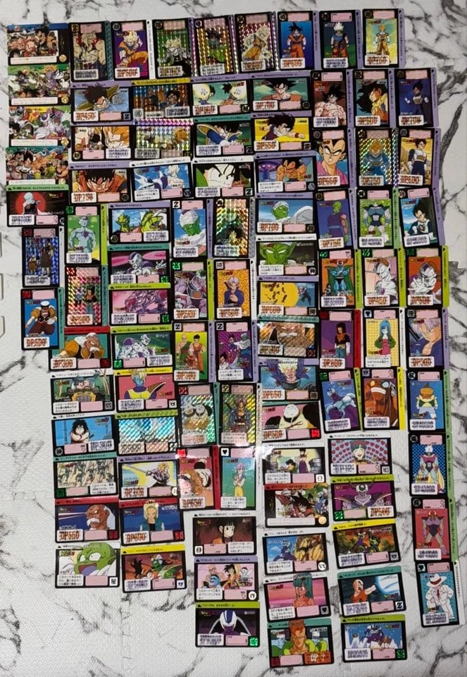 Dragon Ball Cards Set 93 Pieces Collectible Naturally Stored - Image 2 of 4