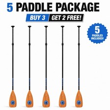 5 Pack Body Glove SUP Paddles Adjustable Lightweight Floating Paddleboard Paddle