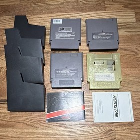 Nintendo NES Game Lot (4) Tetris 2 Mario/Duck Hunt Bowling w/ manual
