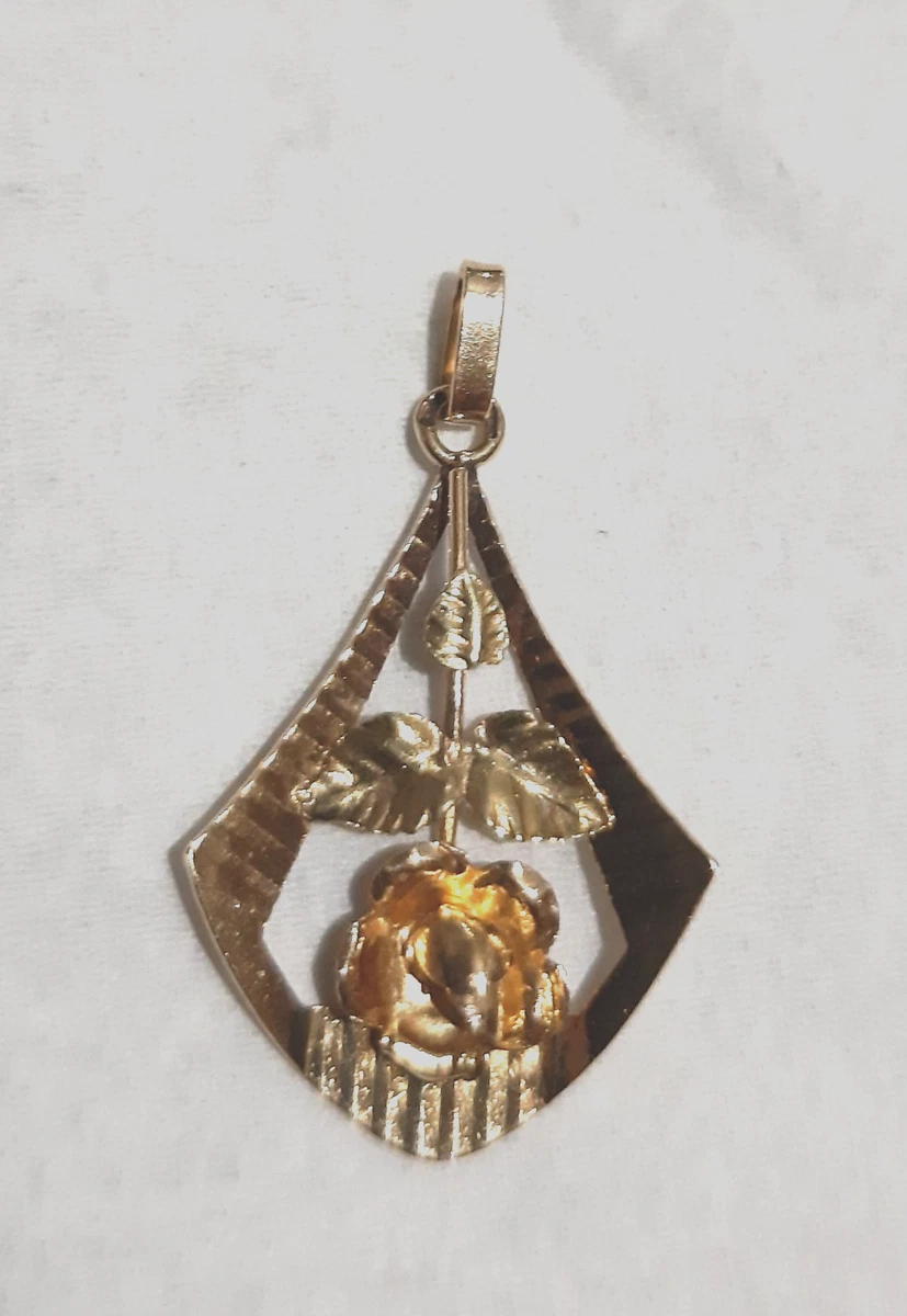 Pendentif En Or 18 Carats - 11,34g - Collier Mi-long, Occasion En Bon état