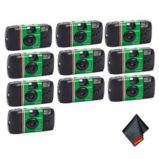 5xFUJIFILM QuickSnap Flash 400 Disposable Camera 27 Exposures, 2-Pack , Bundle