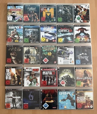 Sony Playstation 3 /PS3 Spielesammlung  -  25 Spiele FSK 18