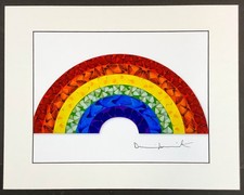 Damien Hirst - Giclee Injet - Hand Signed -  FRAME READY  - 14x11 Matted Print