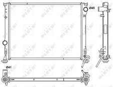 Radiateur Chrysler 300C