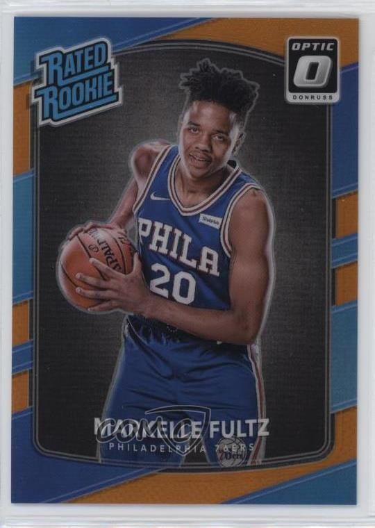 2017 Panini Donruss Optic Rated Rookie Orange Prizm /199 Markelle Fultz #200 7eo