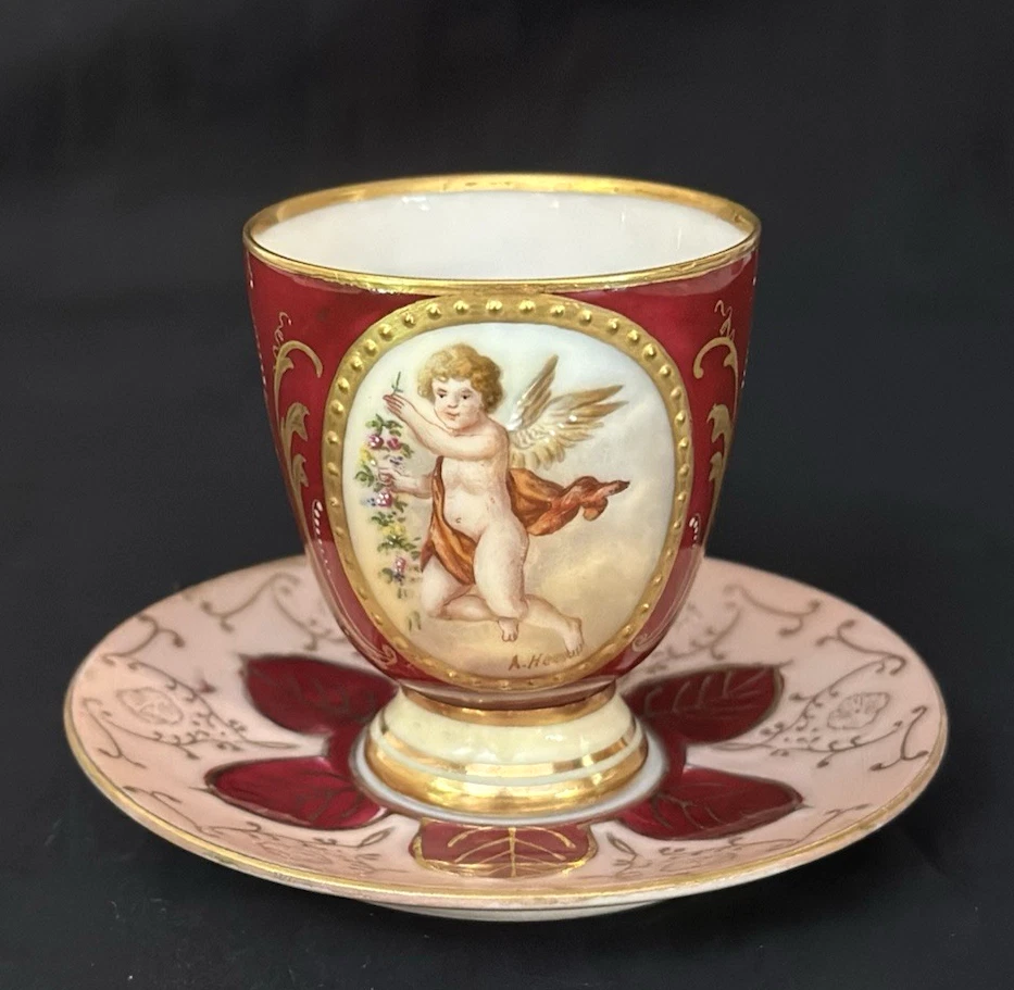 ヴィエナ・スタイル カップ・ソーサーセット Vintage Royal Vienna