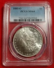 1885-O Morgan Silver Dollar $1 PCGS MS64 *824*