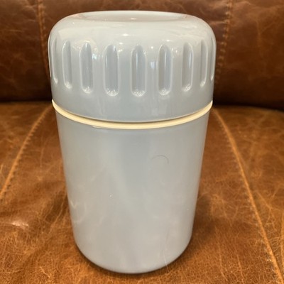 Vintage Light Blue Tupperware Insulated Thermos, 16 Oz., Brand New