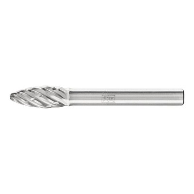PFERD TOOLS Hartmetall Hochleistungsfrässtift STEEL Flamme B Ø 08x20mm Schaft-Ø